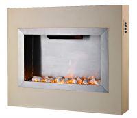 Free Freestanding MDF Electric Fireplace with LED