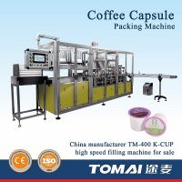 TM-F400L Automatic Kcup Coffee Capsule Packing Machine