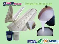 RTV-2 liquid silicone rubber for gypsum/plaster decoration mould making