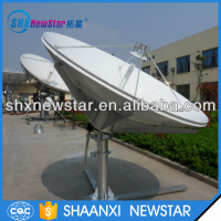 2.4 meter Tx/Rx satellite antenna manual/motorized
