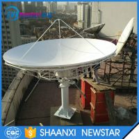 4.5 meter high quality ku band earth station TVRO communication antenna