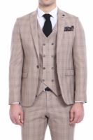 3 pieces vested suit