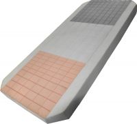 Certificated High Resilience Foam Hospital Mattress with Zones of Different Density