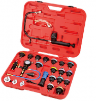 27PCS RADIATOR PRESSURE TESTER & VACUUM-TYPE COOLING SYSTEM KIT