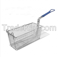 Eco-Friendly Non-stick electroplated Treatment French Fry Basket