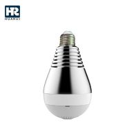 Promotion Bulb Globe Panoramic Wireless WiFi IP security camera for Outdoor and Indoor