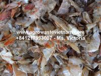 Shrimp shell without head for animal feed or fertilizer