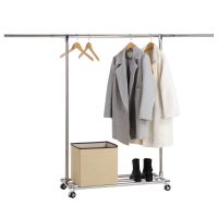 Lifewit Stainless Steel Rolling Movable Garment Rack