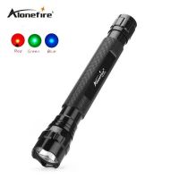 501D Tactical Flashlight Torch Hunting LED Flashlight Torch Lamp Red/blue/green light tactical flashlight lamp