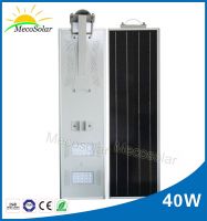 40W all in one integrated solar street light