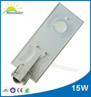 15W all in one integrated solar lamp