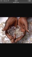 Rough Uncut White Diamonds