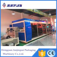 Automatic plastic disposable food container making machine