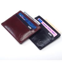 Buffalo Leather Credit Card Wallet / Card Holder / Cardholder
