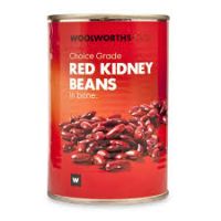 Canned red kidney beans in brine