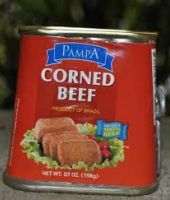 340g canned corned beef meat