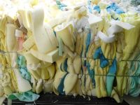 polyurethane foam sponge materials recycling shredded foam scrap