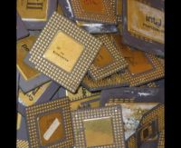 PENTIUM PRO GOLD CERAMIC CPU SCRAP HIGH GRADE CPU SCRAP/ COMPUTERS CPUS / PROCESSORS/ CHIPS GOLD RECOVERY / REFININ