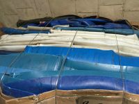 HDPE Drum Blue Granules Natural Colors