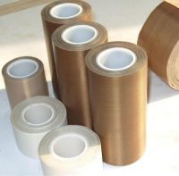 Ptfe Tape Rolls With Adhesive High Temp Ptfe Teflon Tape With Liner 0.13mm