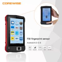 A370 Android Handheld Pda With Fingerprint Access Control Reader Function