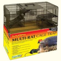 Patented Reusable Humane Multi Rat Mouse Cage Trap
