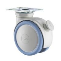 Luxury Medical Equipment Twin Wheel Caster