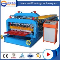 Double Layer Roof Tiles Roll Forming Corrugation Machine