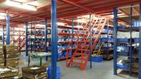 Warehouse Multi-layer steel mezzanine shelfing with high capacity