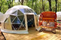 Aluminum Frame Waterpoof Home Dome Tent Luxury Camping Tent For Resort