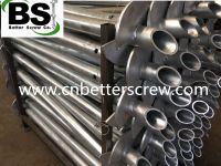 galvanized steel spiral helical pile for export