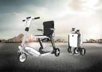 innovative folding mobility scooter foldable electric wheelchair wheel chair for old people rehabilitation therapy