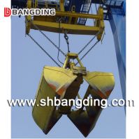 Electro-Hydraulic Clamshell Grab bucket for bulk cargo loading and unloading