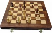 folding magnetic chess box