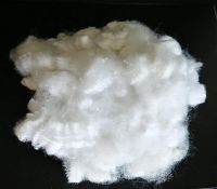 Regenerated polyester staple fiber