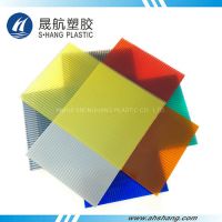 SGS Approved Polycarbonate Hollow Sheet with UV Coating