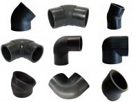 Butt fusion hdpe pipe fittings 90 degree elbow