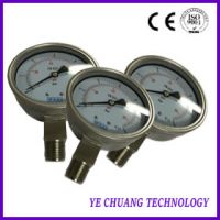 Standard wika pressure gauges stainless steel with low price