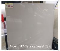 Cheap Building Material Interior Ivory Color Bone White Off White Soluble Salt Polished Porcelain Floor Tile