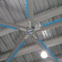 Air circulation HVLS industrial ceiling fan in size 8ft 12ft 16ft 20ft and 24ft