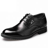 Height Elevator Shoes 2.36 Inch Height Increasing For Men Dress Business Shoes Cow Leather Upper