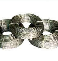 7*7 galvanized steel wire rope