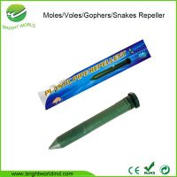 Professional Pest Repeller Battery Powered Snake Mole Vole Gopher Repeller