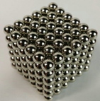 5mm Magnetic ball 216pcs DIY cube toy neodymium magnet
