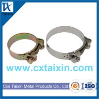 European type hose clamp Stainless Steel / Galvanized Plated