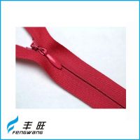 High quality fancy long chain invisible zipper