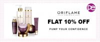 Oriflame Cosmetics Online at Flat 10% OFF