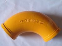 Universal elbow pipe for truck-mounted pump
