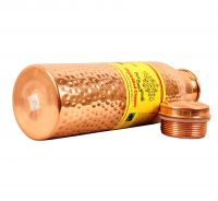 Copper Hammered Leak Proof Bottle 1000 ML