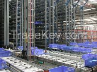 As/rs Automated Storage And Retrieval System Warehouse Racking